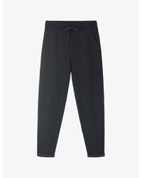 The White Company - Relaxed-Fit Drawstring-Waist Jersey Jogging Bottoms - Lyst