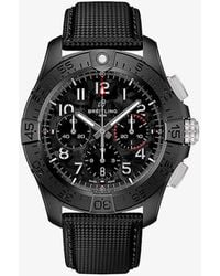 Breitling - Sb0147101b1x1 Avenger B01 Chronograph 44 Night Mission Stainless-steel Automatic Watch - Lyst