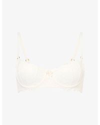 Lounge Underwear - Tempt Lace Balcony Bra - Lyst