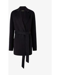 JOSEPH - Cenda Wool And Cashmere-blend Belted Coat - Lyst