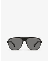 Dolce & Gabbana - 0dg6134 Square-frame Nylon Sunglasses - Lyst