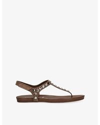 Pedro Garcia - Judith Suede Sandals - Lyst