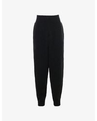 House Of Cb - Geena Tapered Knitted Jogging Bottoms - Lyst