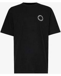 MKI Miyuki-Zoku - Circle Logo-print Organic Cotton-jersey T-shirt Xx - Lyst