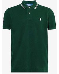 Polo Ralph Lauren - X Wimbledon Brand-embroidered Cotton-piqué Polo Shirt Xx - Lyst