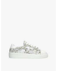 NUMERIS - Eclipse Leather Trainers - Lyst