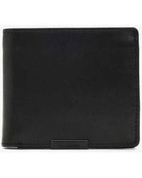 AllSaints - Blyth Leather Bi-fold Wallet - Lyst