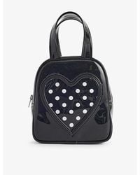 Comme des Garçons - Heart-embellished Shell Top-handle Bag - Lyst