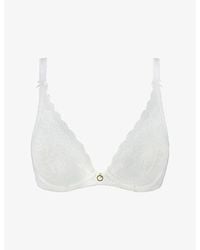 Aubade - Rosessence Underwired Stretch-Lace Bra - Lyst