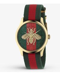 Gucci Ya1264079 G-timeless Leather And 