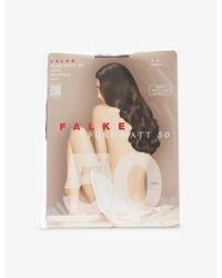FALKE - Pure Matt 50 Denier Stretch-Knit Tights - Lyst
