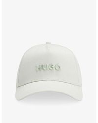 HUGO - Logo-Embellished Cotton-Twill Baseball Cap - Lyst
