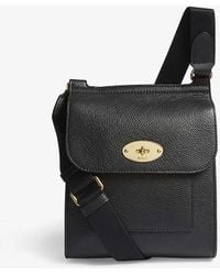 Mulberry - Antony Small Grained-leather Messenger Bag - Lyst