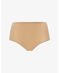 Chantelle - Ladies Cotton Check Soft Stretch Jersey Briefs - Lyst