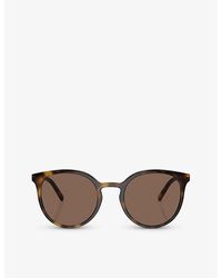 Dolce & Gabbana - Dg6189u Phantos-frame Tortoiseshell Injected Sunglasses - Lyst