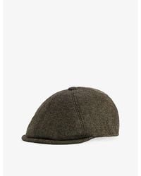Barbour - Claymore Wool-Blend Baker Boy Cap - Lyst