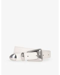 The Kooples - Western-Buckle Leather Belt - Lyst