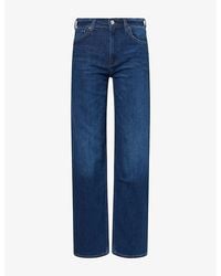 Citizens of Humanity - Palma Straight-Leg Cotton-Stretch Denim Jeans - Lyst