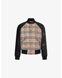 Burberry - 'Rosewell' Bomber Jacket - Lyst