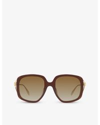 Dita Eyewear - Am0374s Rectangle Acetate Sunglasses - Lyst