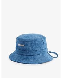 Jacquemus - Le Bob Gadjo Brand-plaque Cotton-blend Bucket Hat - Lyst