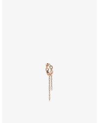Kismet by Milka - Dreamscape 0.06Ct Diamond Hoop Earring - Lyst