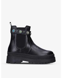 Simone Leather Chelsea Boots 