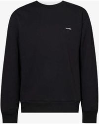 Valentino Garavani - Logo-print Crewneck Cotton-jersey Sweatshirt X - Lyst