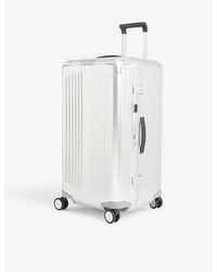 Samsonite - Lite-box Alu Spinner Hard Case 4 Wheel Cabin Suitcase 74cm - Lyst