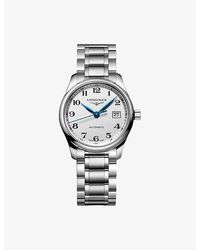 Longines - L2.257.4.78.6 Master Collection 29Mm Steel Hands Stainless-Steel Automatic Watch - Lyst
