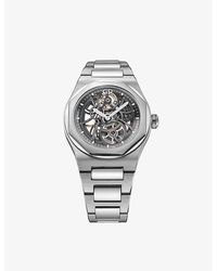 Girard-Perregaux - 81015-11-001-11a Laureato Skeleton Stainless Steel Automatic Watch - Lyst