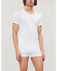 Hanro - Cotton Superior Cotton-Blend T-Shirt Xxl - Lyst