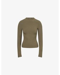 PAIGE - Henrietta Long-Sleeve Stretch-Modal Top - Lyst