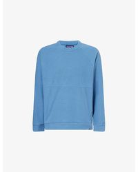 Patagonia - Micro D Fleece Crew-Neck Woven Sweatshirt - Lyst