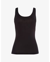 Hanro - Touch Feeling Stretch-Woven Vest Top - Lyst