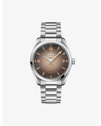 Omega - Seamaster Railmaster Stainless-Steel Automatic Watch 38Mm - Lyst