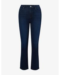 PAIGE - Cindy Slim-Leg Denim Jeans - Lyst