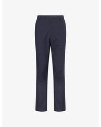 Sunspel - Straight-Leg Cotton Poplin Trousers - Lyst