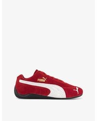 PUMA - Speedcat Og Suede Low-Top Trainers - Lyst