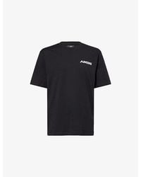 Amiri - Logo-Print Short-Sleeve Cotton T-Shirt - Lyst