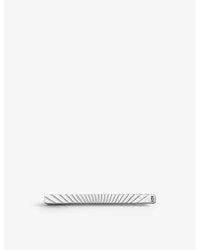 Cartier - Double C De Stainless-Steel Tie Clip - Lyst