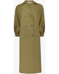 Ro&zo - Belted Relaxed-fit Woven Trench Coat - Lyst