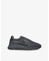 Axel Arigato - Genesis Neo Runner Suede And Leather Low-Top Trainers - Lyst