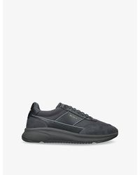 Axel Arigato - Genesis Neo Runner Suede And Leather Low-Top Trainers - Lyst