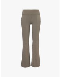 lululemon - Army Groove Flared-Leg Stretch-Woven Trousers - Lyst