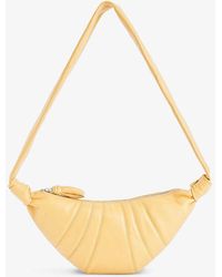Lemaire - Croissant Small Leather Cross-body Bag - Lyst
