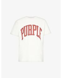 Purple Brand - Heavy Branded-print Cotton-jersey T-shirt Xx - Lyst