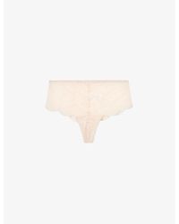 Simone Perele - Karma Scallop-Trim Stretch-Lace Briefs - Lyst