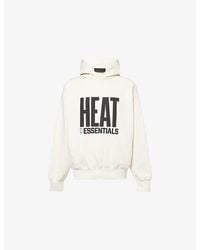 Fear Of God - Fog X Essentials X Nba Heat Miami Sports Cotton-Blend Hoodie - Lyst