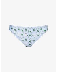 VERANDAH - Floral Hipster Bikini Bottoms - Lyst